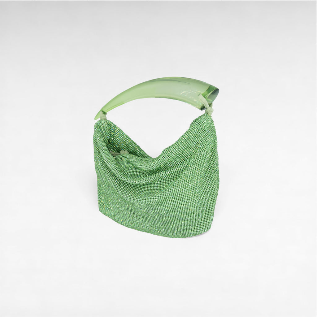 ✧ BLAKE MINI CRYSTAL MESH: Chrysolite