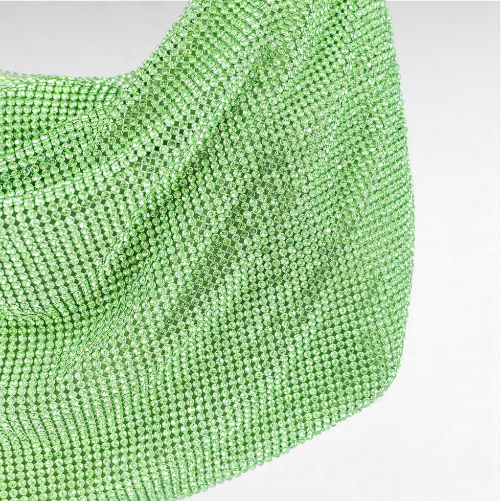 ✧ BLAKE MINI CRYSTAL MESH: Chrysolite