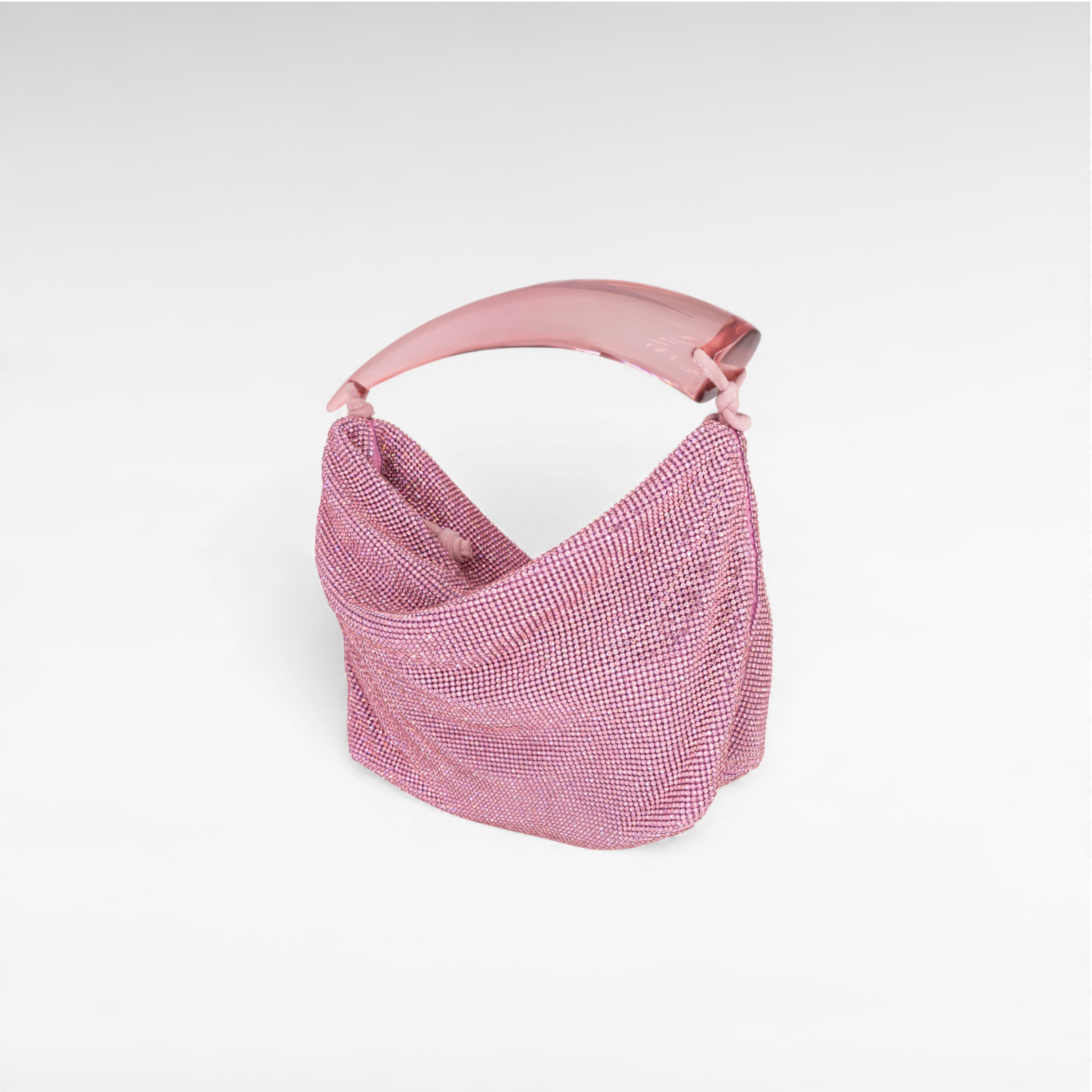 ✧ BLAKE MINI CRYSTAL MESH: Light Rose