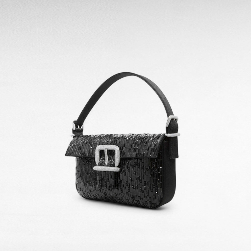 Small Black crystal handbag