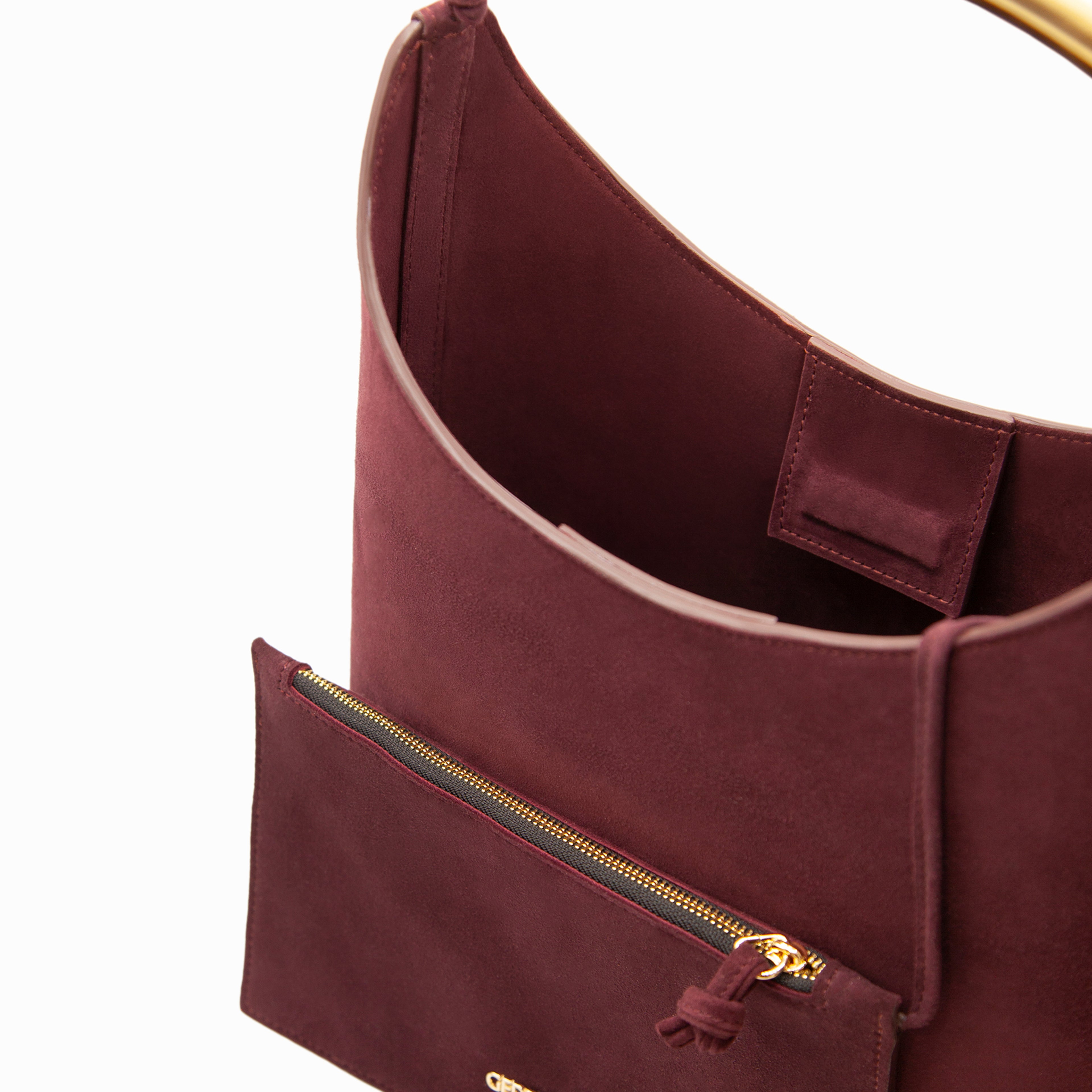 ☆ BLAKE LARGE SUEDE BURGUNDY